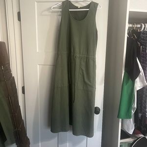 Eileen Fisher, Size S, khaki sundress